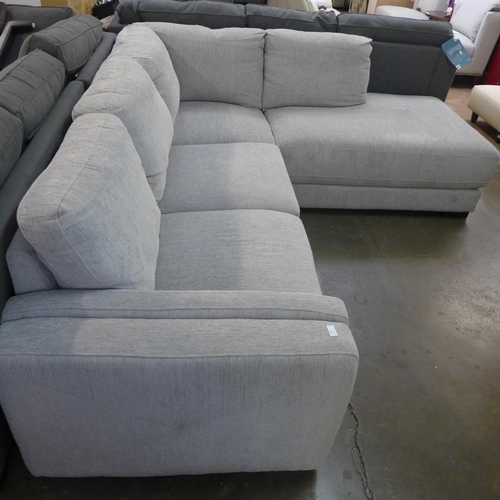 1454 - Zoy 2Pc Fabric Sectional 5303A, Original RRP £1166.66 + vat, (4134-31) * This lot is subject to vat