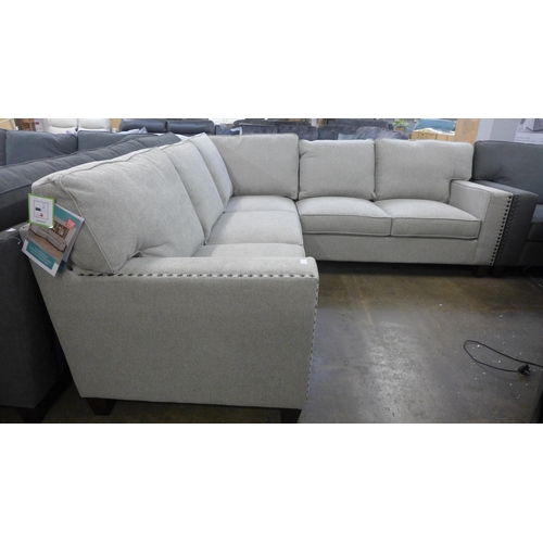 1464 - Ellen Fabric Sectional   True Innovations 2Pc  , Original RRP £1249.99 + vat, (4134-34) * This lot i... 