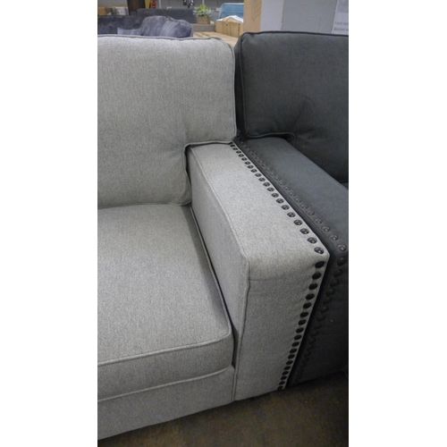 1464 - Ellen Fabric Sectional   True Innovations 2Pc  , Original RRP £1249.99 + vat, (4134-34) * This lot i... 