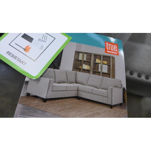 1464 - Ellen Fabric Sectional   True Innovations 2Pc  , Original RRP £1249.99 + vat, (4134-34) * This lot i... 