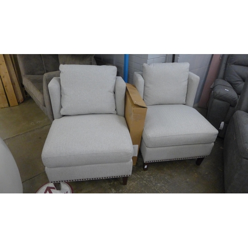 1466 - 3Pc Fabric Accent Chairs With Table   , Original RRP £416.66 + vat, (4134-2) * This lot is subject t... 