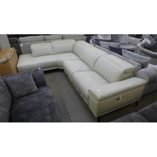 1471 - Rachel 3Pc Leather Lf    Sectional  , Original RRP £2083.33 + vat, (4134-28) * This lot is subject t... 