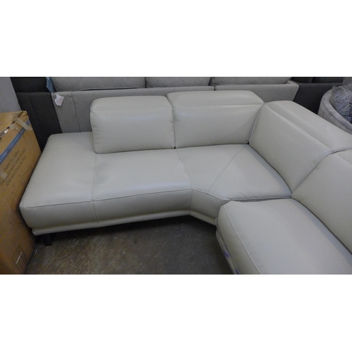 1471 - Rachel 3Pc Leather Lf    Sectional  , Original RRP £2083.33 + vat, (4134-28) * This lot is subject t... 