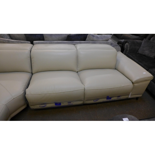 1471 - Rachel 3Pc Leather Lf    Sectional  , Original RRP £2083.33 + vat, (4134-28) * This lot is subject t... 