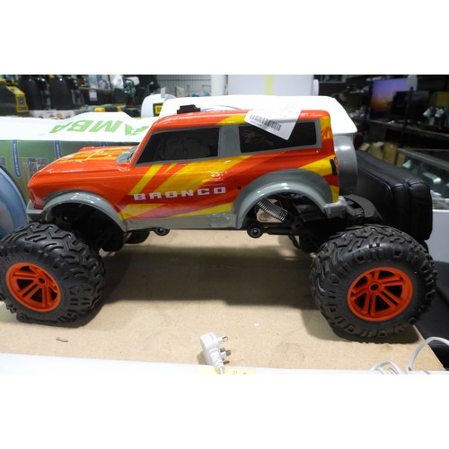 3063 - RC Bronco Monster Truck with Remote Control  (262-369)  * This lot is subject to vat