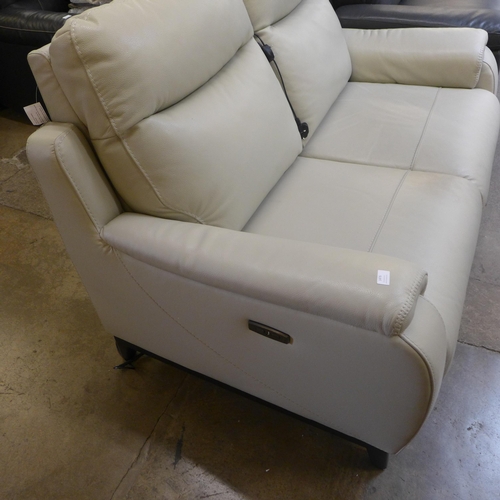 1476 - Kuka Barrett two seater recliner with Power Headrest, Original RRP £624.99 + vat                    ... 