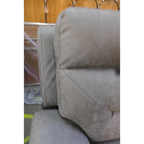 1496 - Kuka Fabric 2 Seat Sofa  Power Recliner Km.012    , Original RRP £916.66 + vat  (4133-28)  * This lo... 