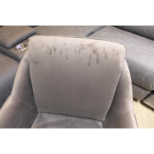 1536 - Lucca Velvet Accent Chairhudson Living            , Original RRP £274.99 + vat  (4133-25)  * This lo... 