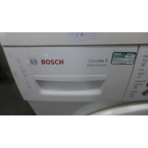 2229 - Bosch Classixx 1200 Express 6kg washing machine - W