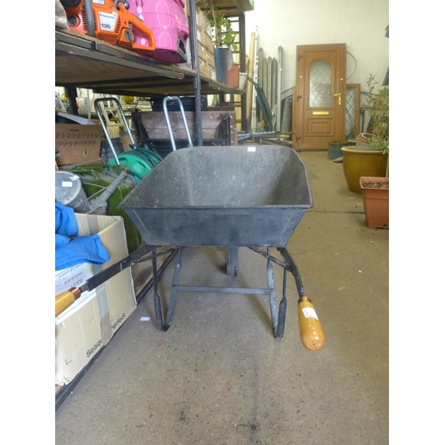 2059a - Heavy duty Builder's metal wheelbarrow