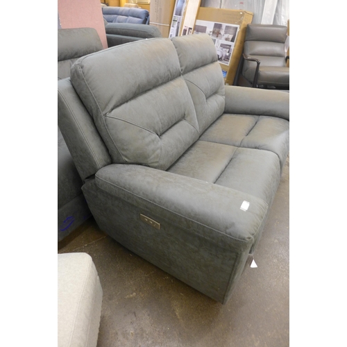 1468 - A Kuka fabric two seater reclining sofa (4132-15)  * This lot is subject to vat