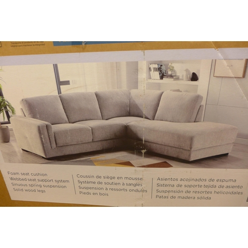 1472 - Zoy 2Pc Fabric Sectional 5303A, Original RRP £1166.66 + vat, (4134-33) * This lot is subject to vat