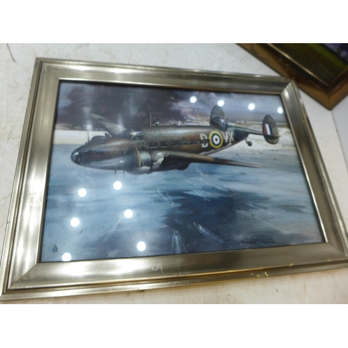 2203 - Six Michael Turner framed RAF/WWII art prints