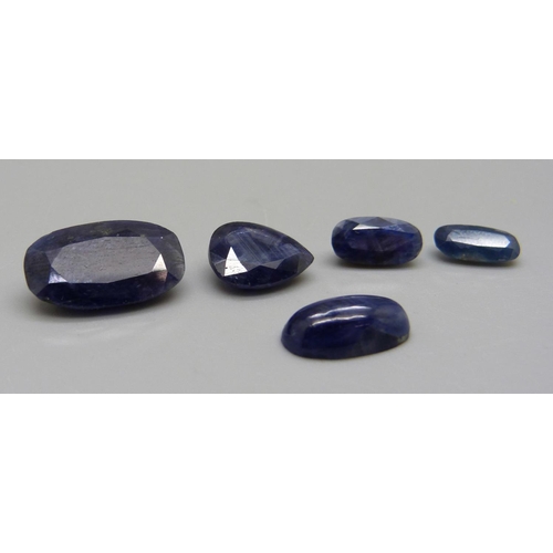 1006 - Unmounted sapphires