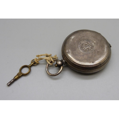 1063 - A silver pocket watch