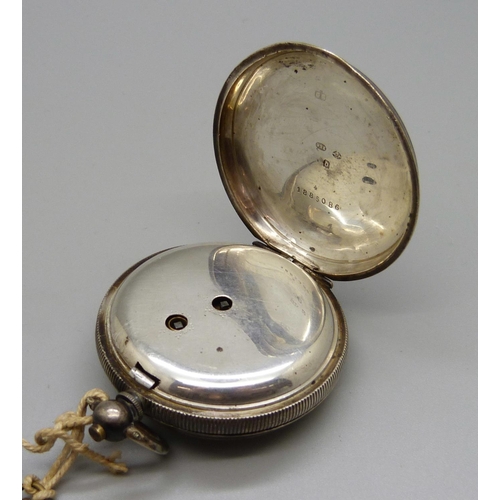 1063 - A silver pocket watch