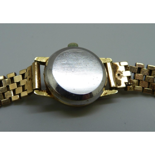 1066 - A lady's Omega automatic wristwatch