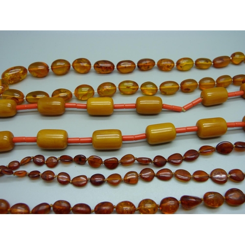 1091 - Amber jewellery