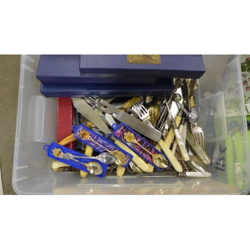 1126 - A collection of plated flatware and other metalware **PLEASE NOTE THIS LOT IS NOT ELIGIBLE FOR POSTI... 