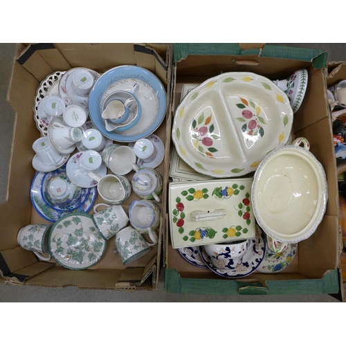 1131 - Four boxes of china including Royal Albert **PLEASE NOTE THIS LOT IS NOT ELIGIBLE FOR POSTING AND PA... 