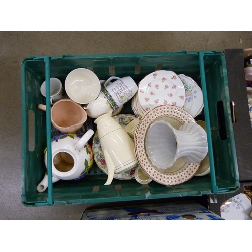 1147 - Seven boxes of mixed tea wares and other china **PLEASE NOTE THIS LOT IS NOT ELIGIBLE FOR POSTING AN... 