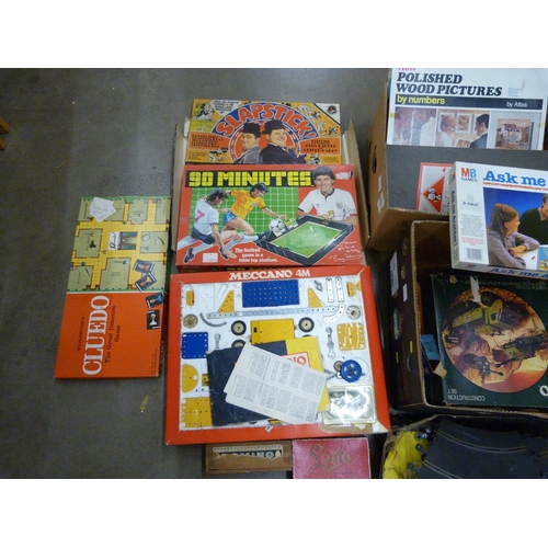 1151 - Toys and board games including Meccano and Scalextric **PLEASE NOTE THIS LOT IS NOT ELIGIBLE FOR POS... 