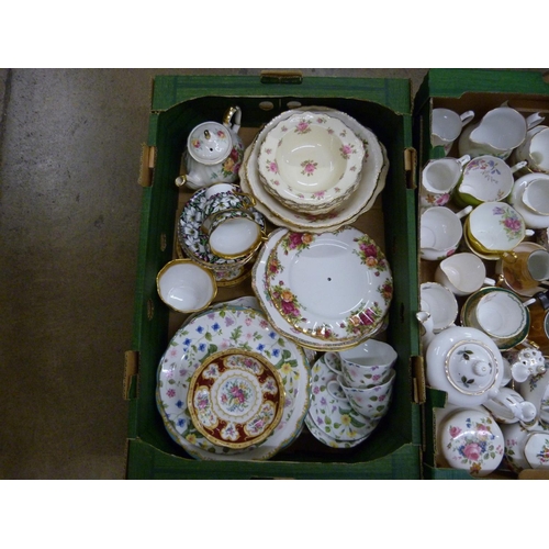 1154 - Three boxes of assorted china **PLEASE NOTE THIS LOT IS NOT ELIGIBLE FOR POSTING AND PACKING**