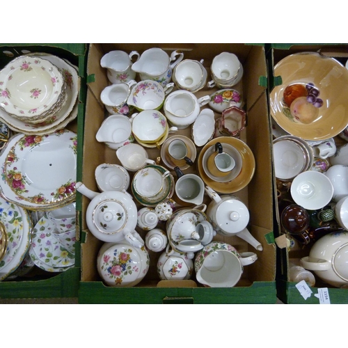 1154 - Three boxes of assorted china **PLEASE NOTE THIS LOT IS NOT ELIGIBLE FOR POSTING AND PACKING**