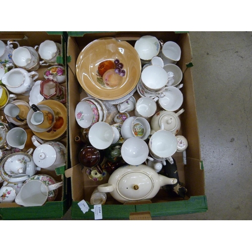 1154 - Three boxes of assorted china **PLEASE NOTE THIS LOT IS NOT ELIGIBLE FOR POSTING AND PACKING**