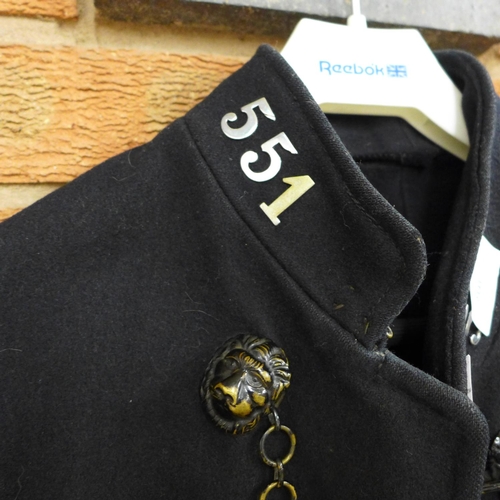 659 - A 1950's Police cape, dated 1955