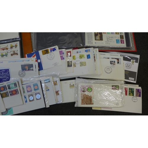 736 - A box of worldwide first day covers