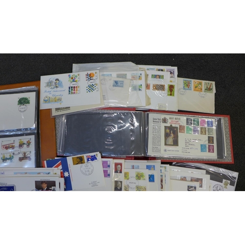 736 - A box of worldwide first day covers