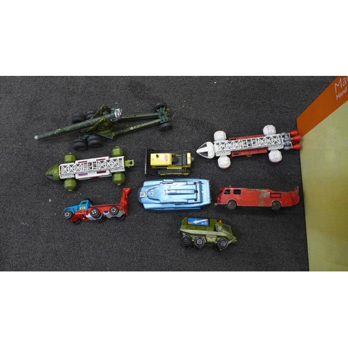 771 - Die-cast model vehicles including two Eagle transporters and SPV