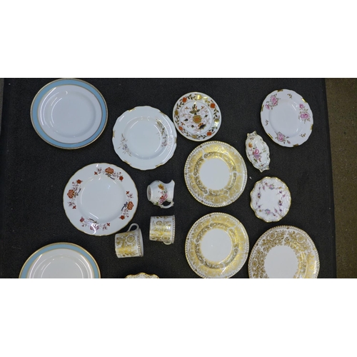 772 - A collection of Royal Crown Derby china including 1128 Imari Brocade, Posies, Beaumont, Pinxton Rose... 