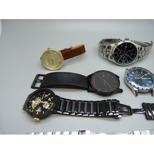 904 - Wristwatches including Bulova, Skagen and Sekonda