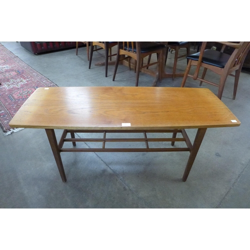 14 - A teak coffee table