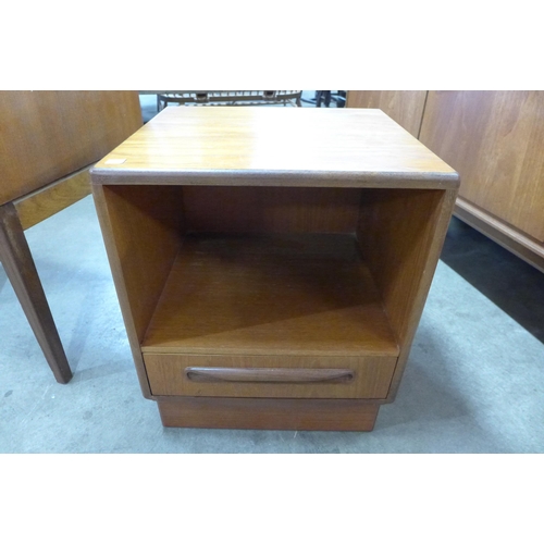 24 - A G-Plan Fresco teak bedside cabinet