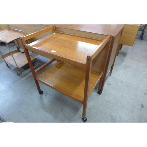 59 - A teak trolley