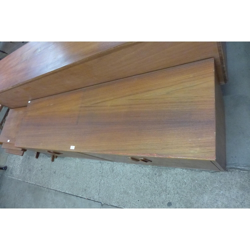 62 - A G-Plan Fresco teak lowboard