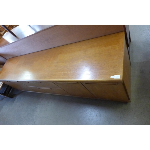 66 - A teak lowboard