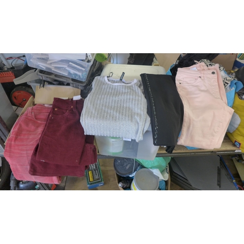 2134 - 4 bags of adult's clothes, mixed sizes