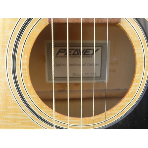 2198 - Peavey PV1706 acoustic guitar in soft case