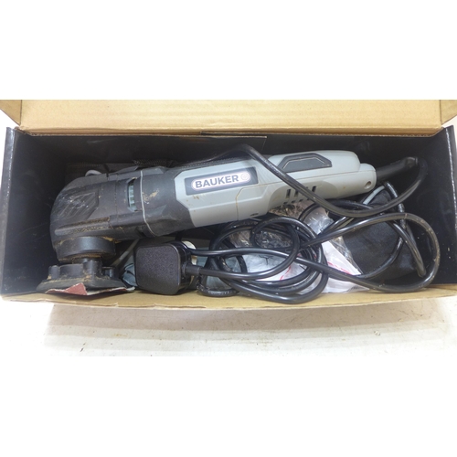 2027 - Bauker SDS 300w multi tool - boxed - W