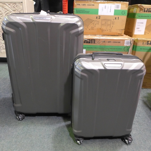 3203 - Samsonite Endure 2PC Hardside Spinner Suitcases (damaged), Original RRP £132.99 + VAT (265-158)   *T... 