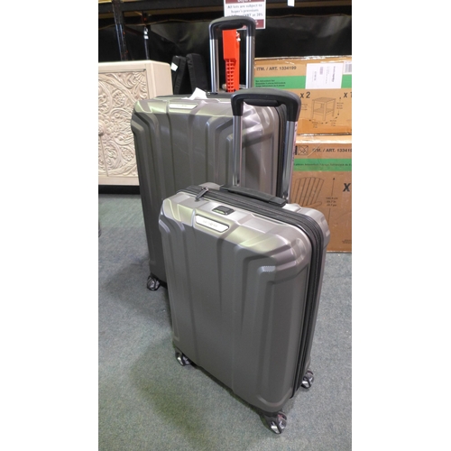 3203 - Samsonite Endure 2PC Hardside Spinner Suitcases (damaged), Original RRP £132.99 + VAT (265-158)   *T... 