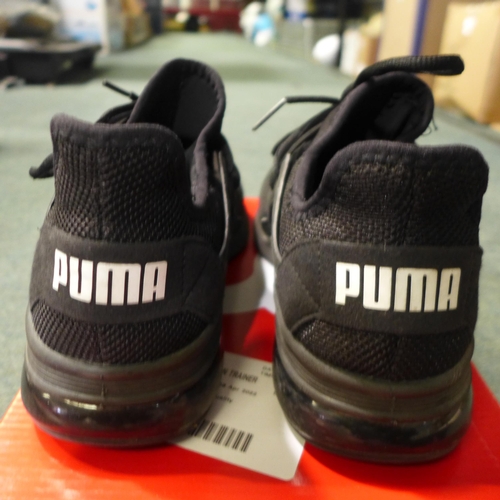 3003 - Men's black Electron Street C Puma trainers, UK 8 * this lot is subject to VAT