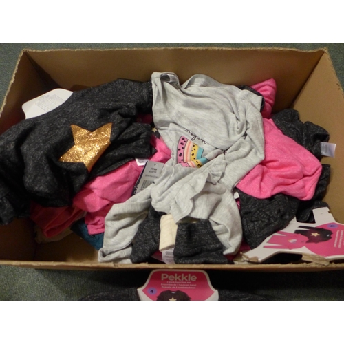 3006 - Mixed box of children's clothing: various sizes/styles/colours * this lot is subject to VAT