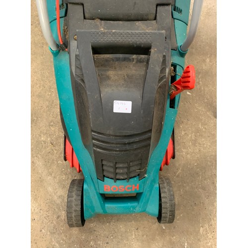 2311 - Bosch Rotak 34GC electric lawn mower with collector