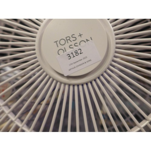 3182 - Tors + Olsson Digital Stand Fan  (265-136)   *This lot is subject to VAT