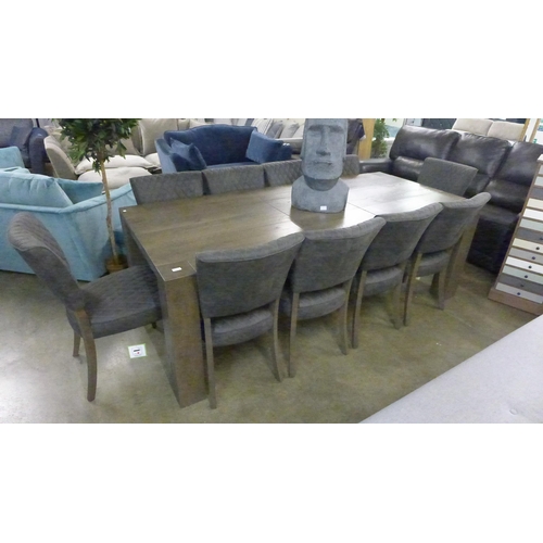 1337 - Sierra 11Pc Dining Set   Bayside Extending Table  , Original RRP £1666.66 + vat  (4133-9)  * This lo... 